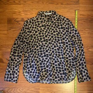 MM Lafleur Black and Tan Button Down Tatum Shirt